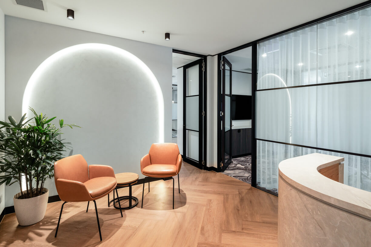 Allied health fitout design for Just Better Care